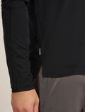 T-shirt à manches longues Ace MerinoFine™ 150 Homme Black - 5