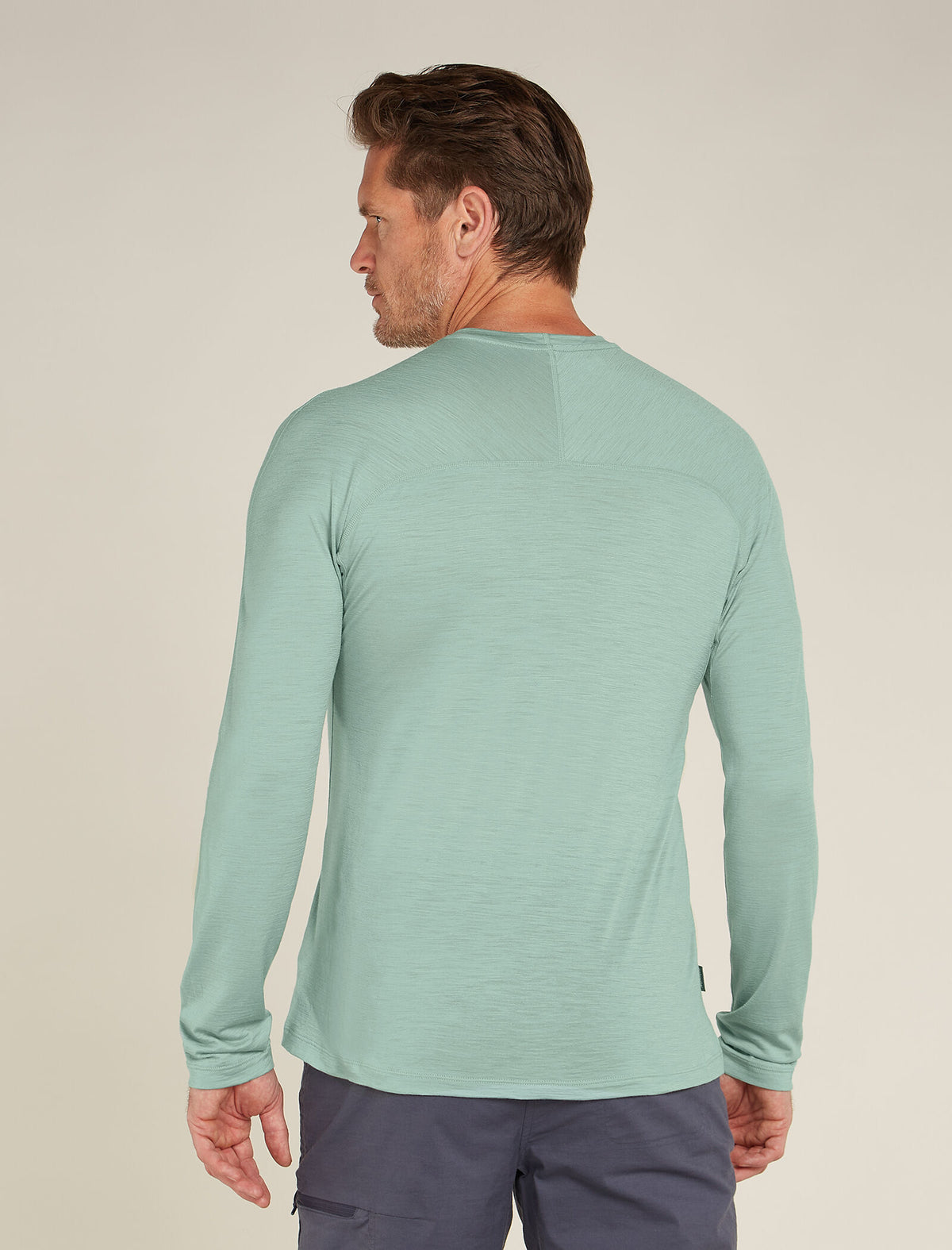 T-shirt à manches longues Ace MerinoFine™ 150 Homme Moss - 2