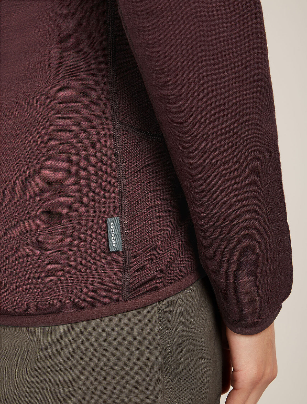 Women's Merino 400 RealFleece™ Descender Long Sleeve Zip Jacket Java - 6