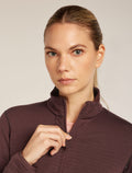 Women's Merino 400 RealFleece™ Descender Long Sleeve Zip Jacket Java - 7