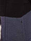 Men's Merino 400 RealFleece™ Descender Long Sleeve Zip Jacket Black/Graphite - 9