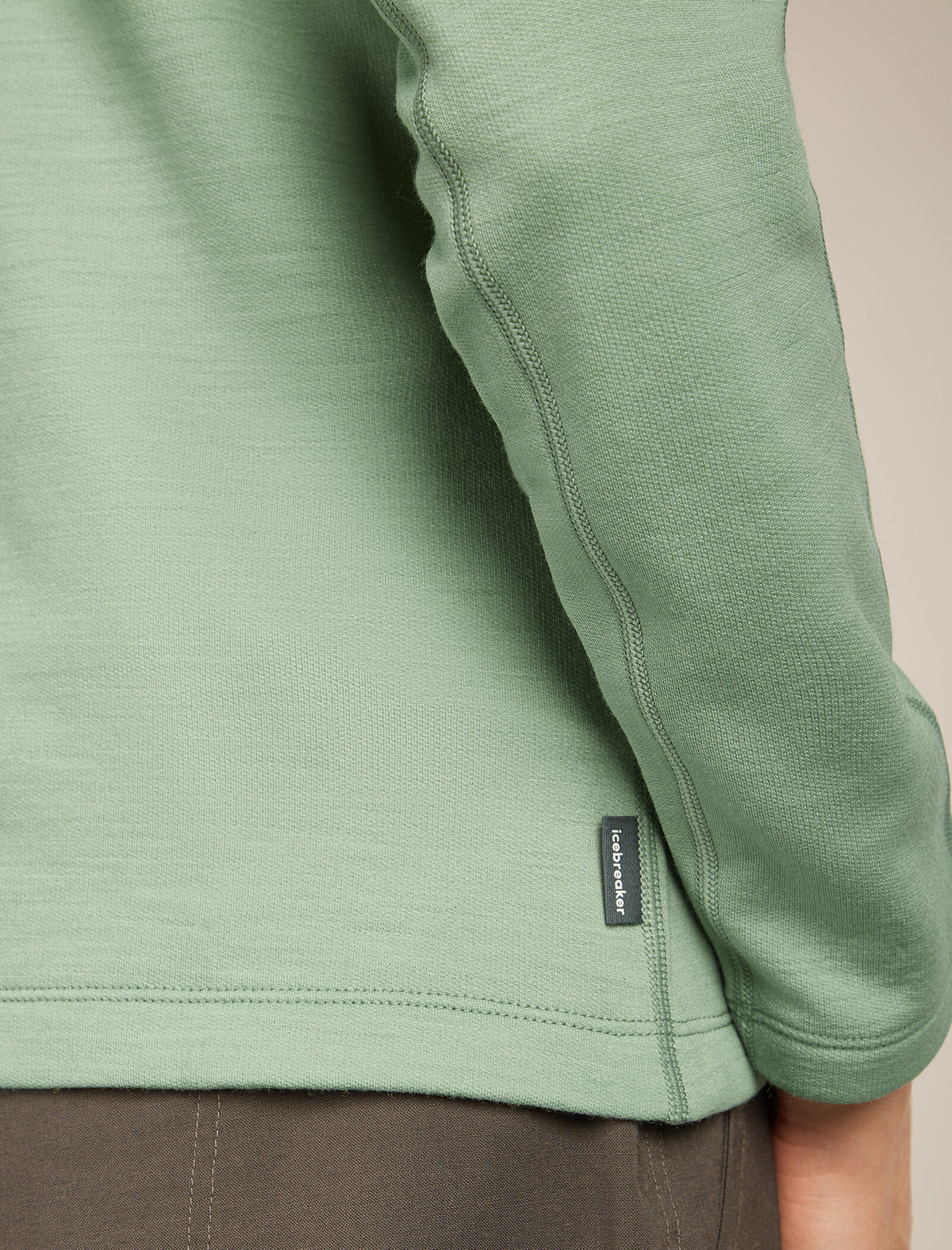 Women's Merino 360 Realfleece™ Elemental Long Sleeve Half Zip Top Seaglass - 8