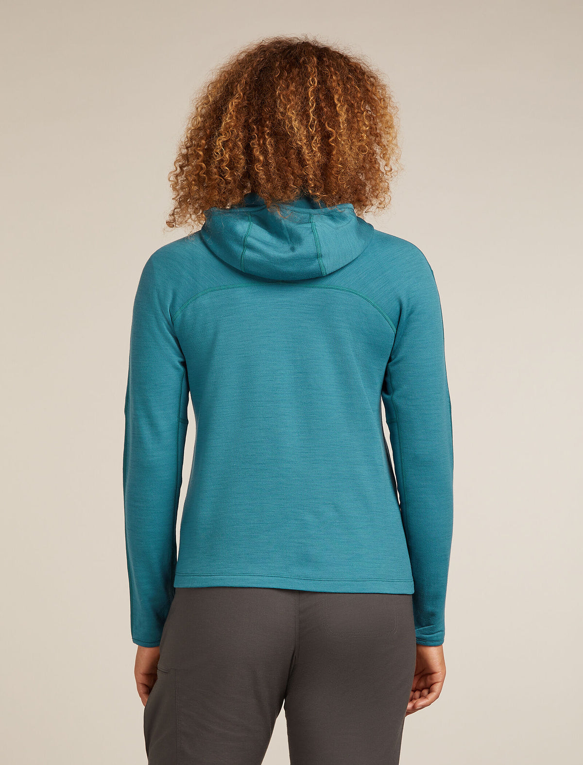 Women's Merino 360 Realfleece™ Elemental Long Sleeve Zip Hoodie Topaz - 2