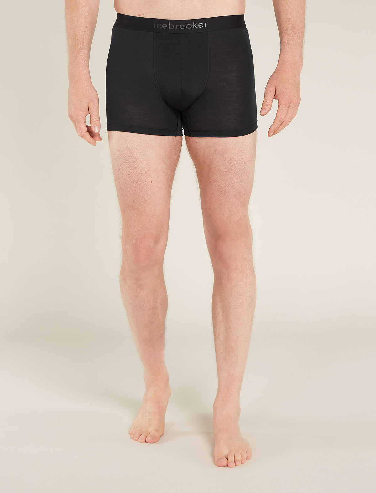 Boxeurs 125 Cool-Lite™ Anatomica en mélange de mérinos Men's Black - 1