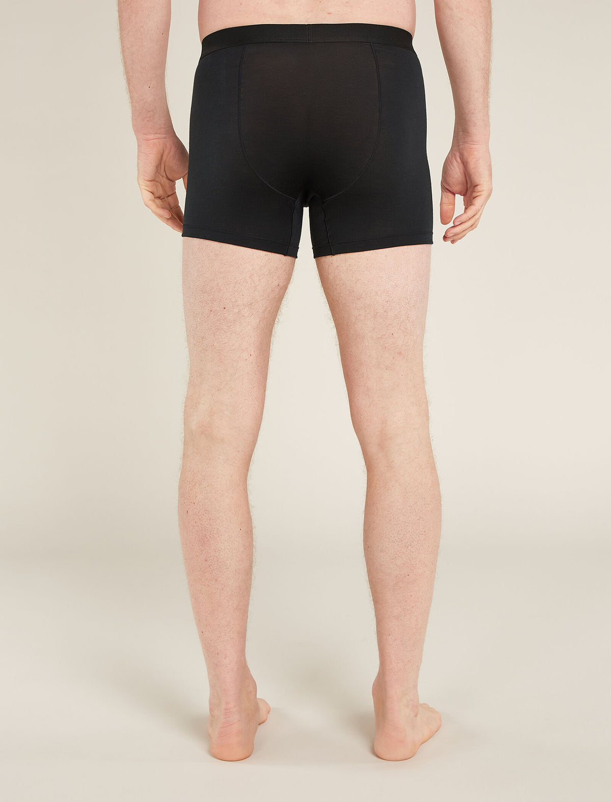 Boxeurs 125 Cool-Lite™ Anatomica en mélange de mérinos Men's Black - 2