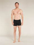 Boxeurs 125 Cool-Lite™ Anatomica en mélange de mérinos Men's Black - 3