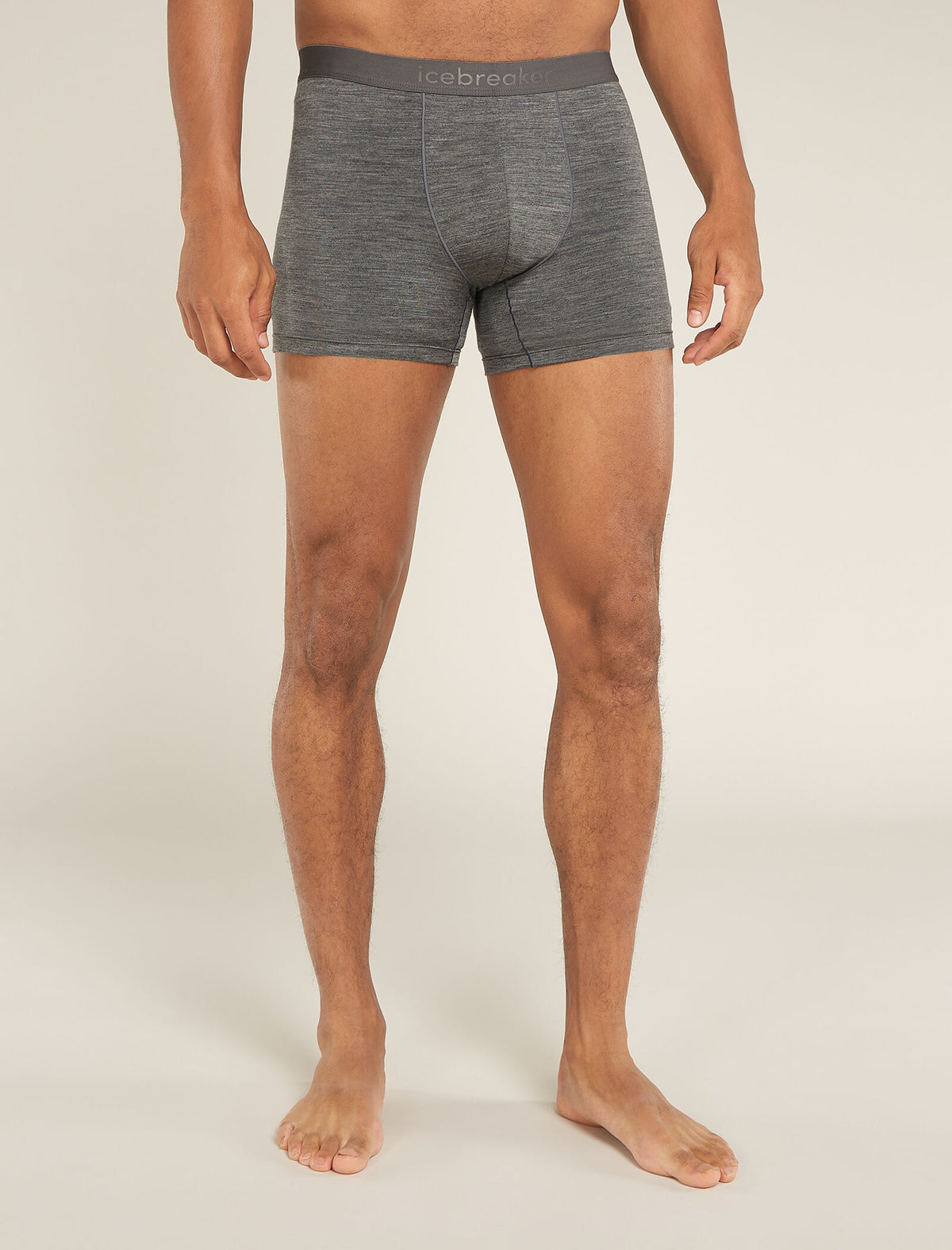 Boxeurs 125 Cool-Lite™ Anatomica en mélange de mérinos Men's Gritstone Heather - 1