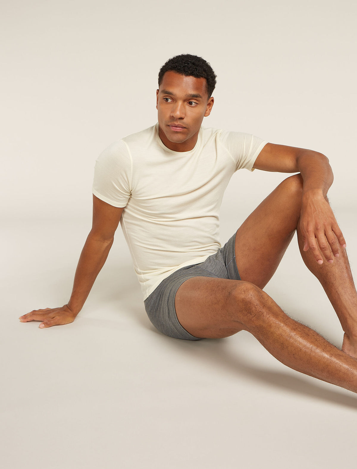 Boxeurs 125 Cool-Lite™ Anatomica en mélange de mérinos Men's Gritstone Heather - 6