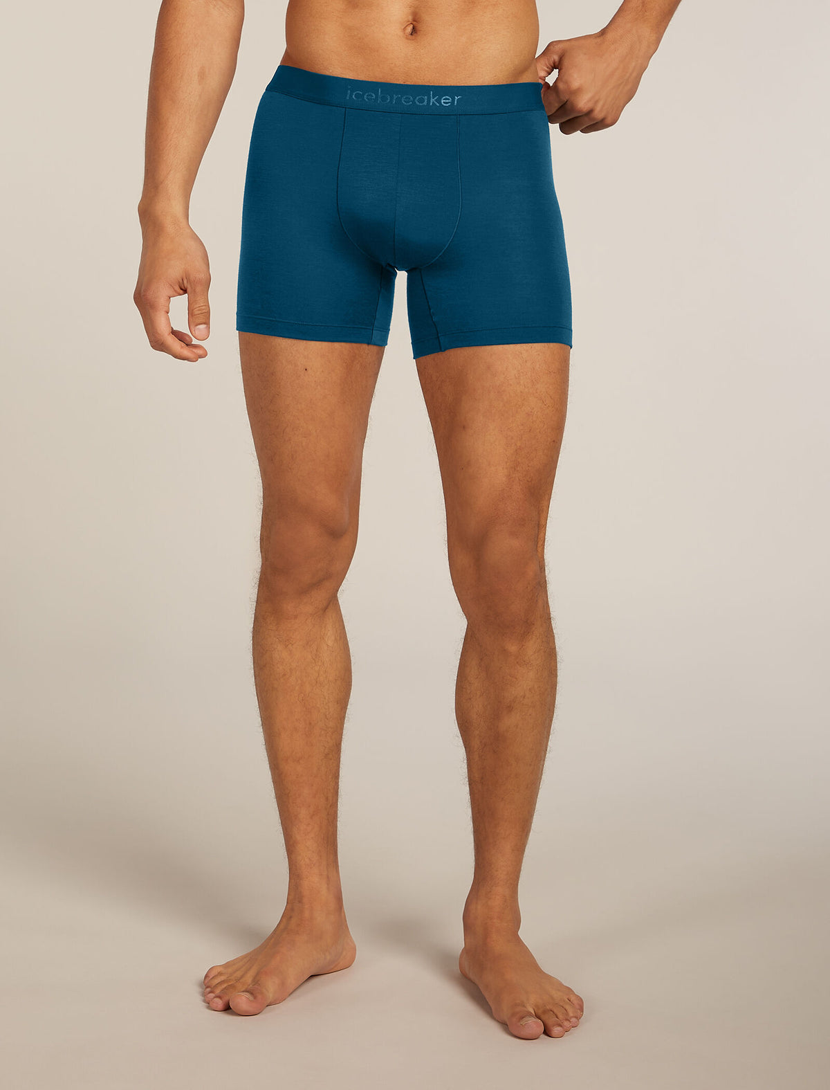 Boxeurs 125 Cool-Lite™ Anatomica en mélange de mérinos Men's Atlantis - 1