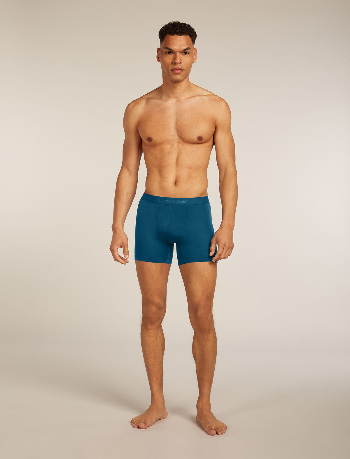 Boxeurs 125 Cool-Lite™ Anatomica en mélange de mérinos Men's Atlantis - 3