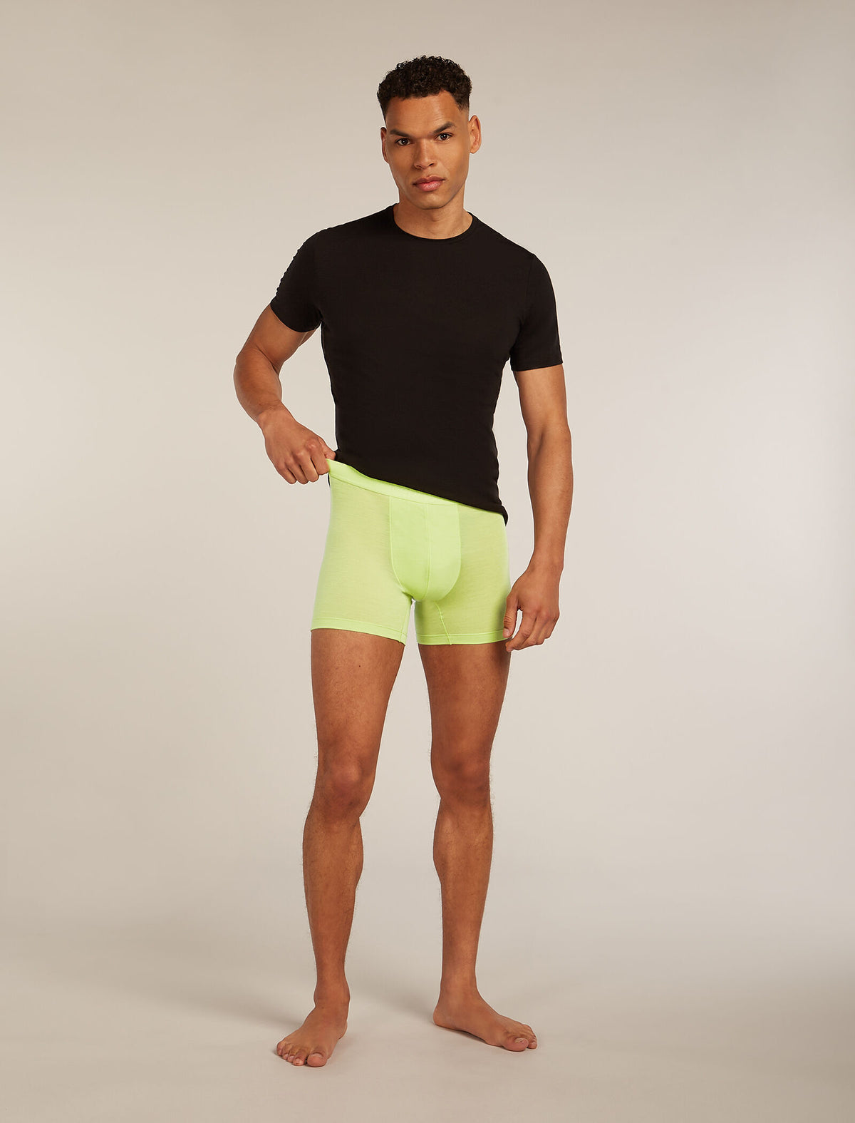 Boxeurs 125 Cool-Lite™ Anatomica en mélange de mérinos Men's Peridot - 6
