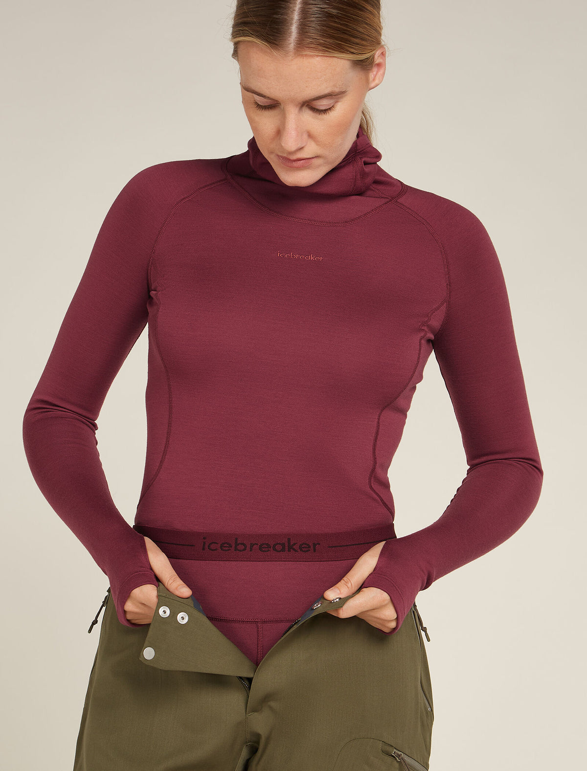 Women's 300 MerinoFine™ Polar Thermal Leggings Port - 3