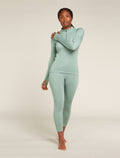 Women's 300 MerinoFine™ Polar Thermal Leggings Moss - 3