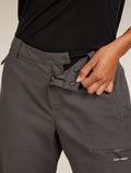 Women's Merino Blend Elevation Stretch Pants Obsidian - 6