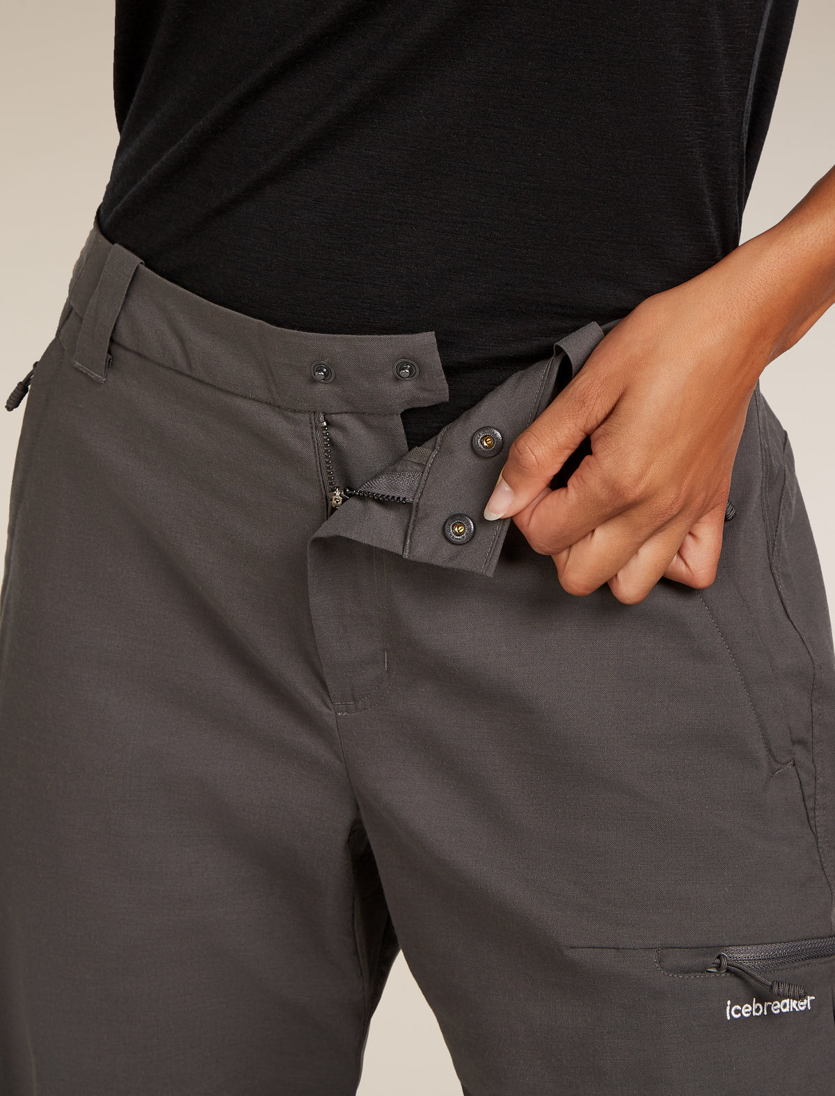 Women's Merino Blend Elevation Stretch Pants Obsidian - 6