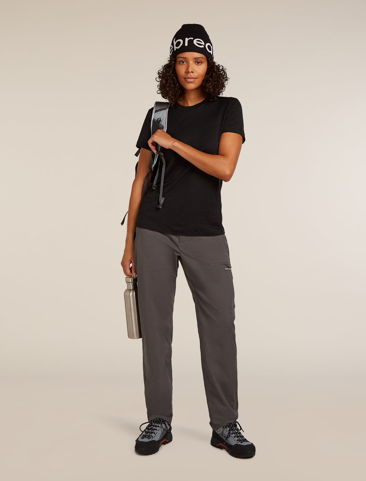Women's Merino Blend Elevation Stretch Pants Obsidian - 4