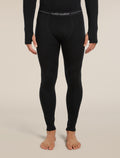 Legging isotherme Polar MerinoFine™ 300 Men's Black - 1