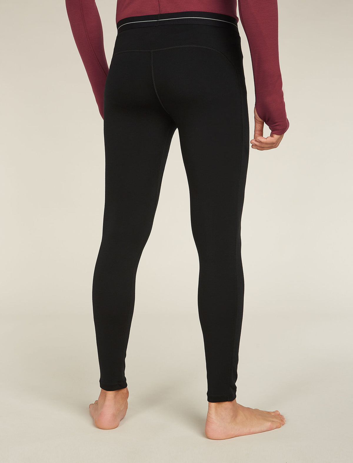 Legging isotherme Polar MerinoFine™ 300 Men's Black - 2