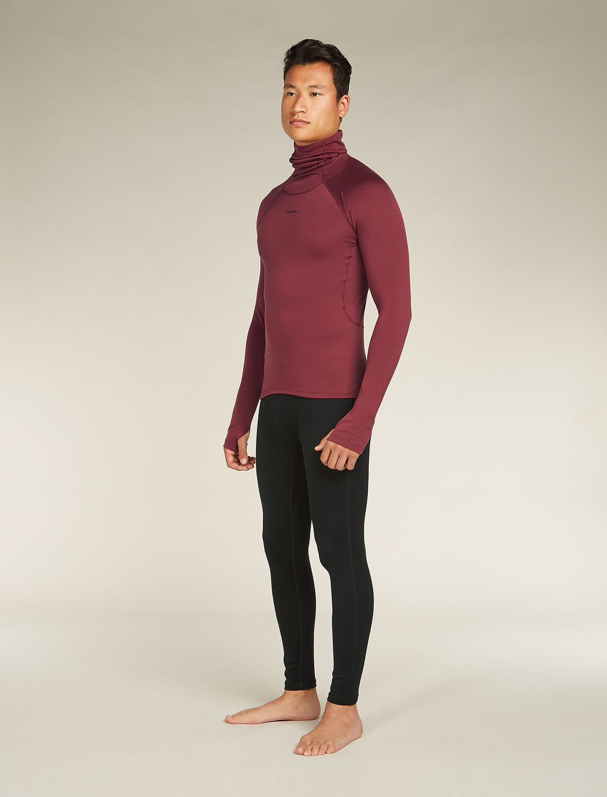 Legging isotherme Polar MerinoFine™ 300 Men's Black - 3