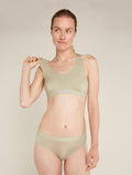Women's Merino Blend 125 Cool-Lite™ Sprite Racerback Bra Ashen - 6