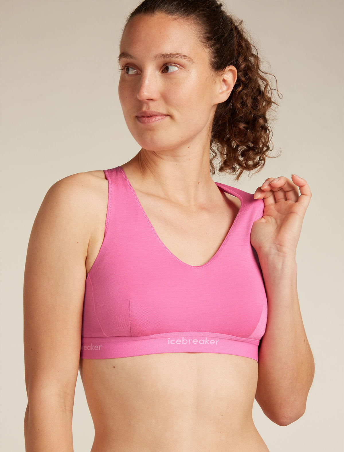 Women's Merino Blend 125 Cool-Lite™ Sprite Racerback Bra Pop - 6
