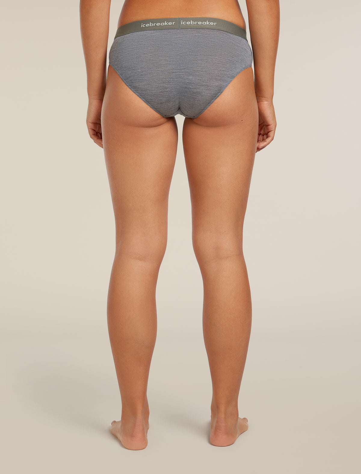 Women's Merino Blend 125 Cool-Lite™ Sprite Hipster Gritstone Heather - 2