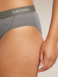 Women's Merino Blend 125 Cool-Lite™ Sprite Hipster Gritstone Heather - 8