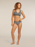 Women's Merino Blend 125 Cool-Lite™ Sprite Hipster Gritstone Heather - 6