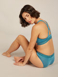 Women's Merino Blend 125 Cool-Lite™ Sprite Hipster Topaz - 6