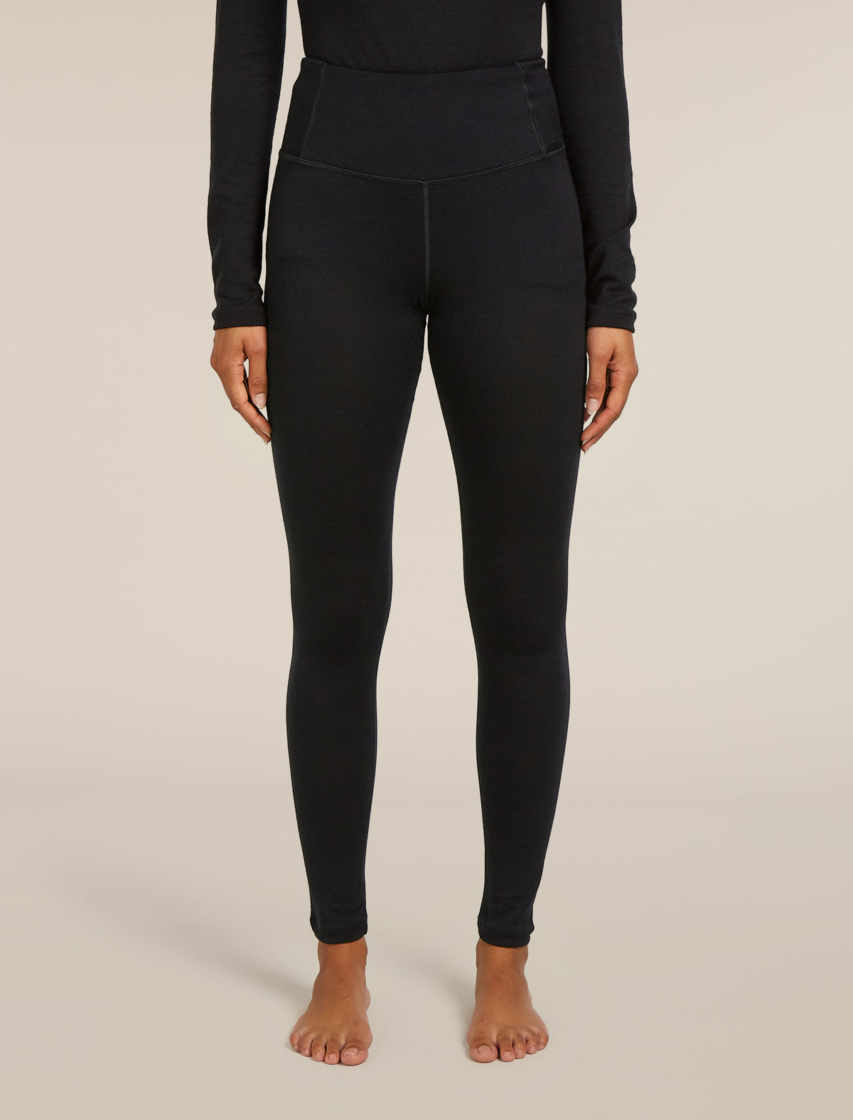 Women's Merino 260 Tech High Rise Thermal Leggings Black - 1