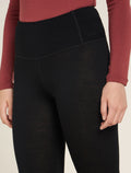 Women's Merino 260 Tech High Rise Thermal Leggings Black - 5