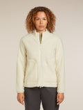 Women's Merino Blend 960 RealFleece™ High Pile Long Sleeve Zip Jacket Undyed - 1