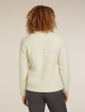 Women's Merino Blend 960 RealFleece™ High Pile Long Sleeve Zip Jacket Undyed - 2