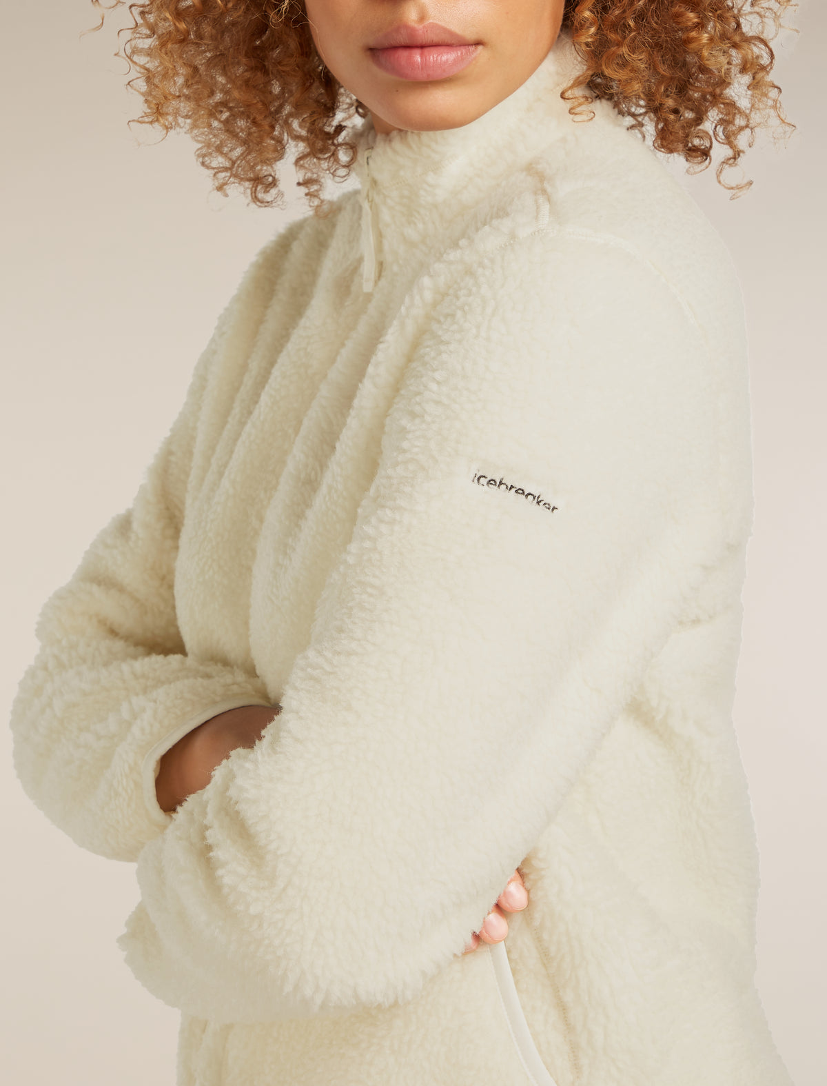 Women's Merino Blend 960 RealFleece™ High Pile Long Sleeve Zip Jacket Undyed - 9