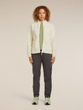 Women's Merino Blend 960 RealFleece™ High Pile Long Sleeve Zip Jacket Undyed - 3