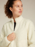 Women's Merino Blend 960 RealFleece™ High Pile Long Sleeve Zip Jacket Undyed - 6
