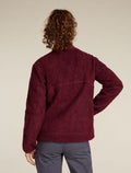 Women's Merino Blend 960 RealFleece™ High Pile Long Sleeve Zip Jacket Port Heather - 2
