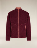 Women's Merino Blend 960 RealFleece™ High Pile Long Sleeve Zip Jacket Port Heather - 8