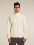 Manteau à manches longues et glissière 800 RealFleece™️ en mélange de mérinos à poils longs Homme  - 1