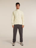 Manteau à manches longues et glissière 800 RealFleece™️ en mélange de mérinos à poils longs Homme  - 3