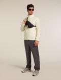 Manteau à manches longues et glissière 800 RealFleece™️ en mélange de mérinos à poils longs Homme  - 4
