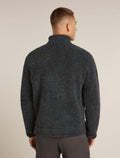 Manteau à manches longues et glissière 800 RealFleece™️ en mélange de mérinos à poils longs Homme  - 2