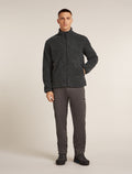 Manteau à manches longues et glissière 800 RealFleece™️ en mélange de mérinos à poils longs Homme  - 3
