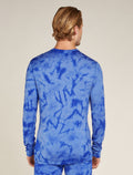 Men's Merino 200 Oasis Long Sleeve Crewe Thermal Top Cloud Dye Baja - 2