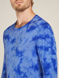 Men's Merino 200 Oasis Long Sleeve Crewe Thermal Top Cloud Dye Baja - 6