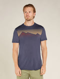 T-shirt 125 Cool-Lite™ Sphere en mélange de mérinos, Radiant Peak Homme Graphite - 1