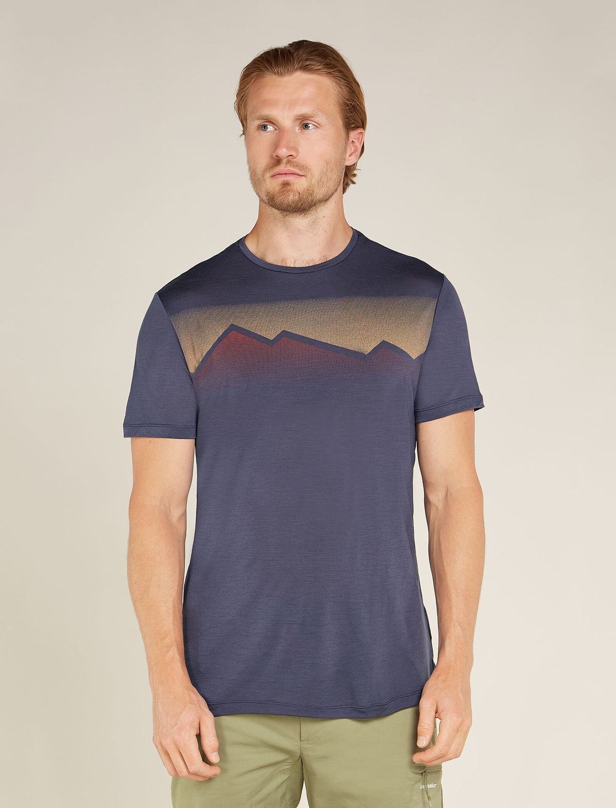 T-shirt 125 Cool-Lite™ Sphere en mélange de mérinos, Radiant Peak Homme Graphite - 1