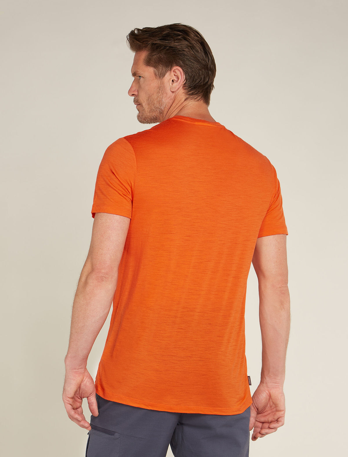 Men's Merino 150 Tech Lite Short Sleeve T-Shirt Pukaki Reflected Blaze - 2