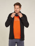 Men's Merino 150 Tech Lite Short Sleeve T-Shirt Pukaki Reflected Blaze - 5
