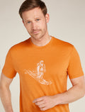 Men's Merino 150 Tech Lite Short Sleeve T-Shirt Skiing Yeti Ray - 5